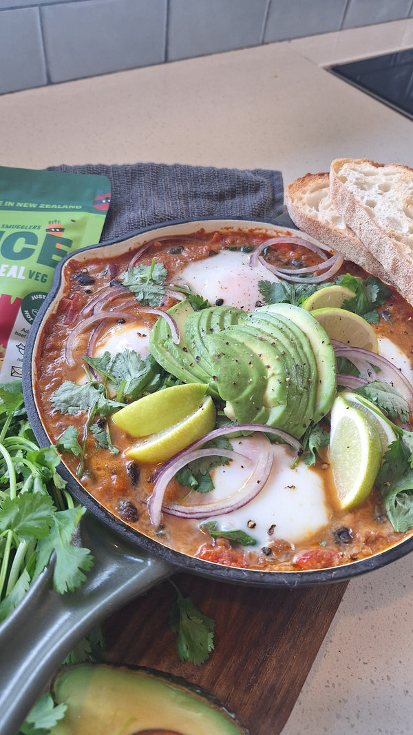 Easy veg breakfast or lunch