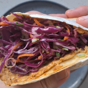 Vietnamese Chicken and Vince Smash Burger Wrap