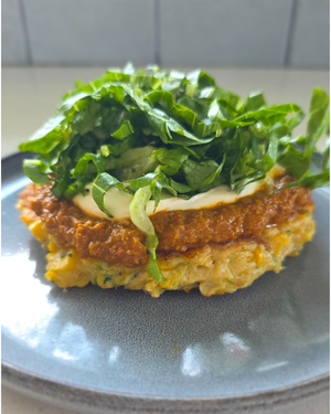 Corn Fritters with Mexi Vince