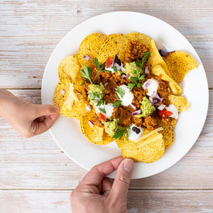 Healthy kids meal using Vince’s hidden veggie mix, served with whole ingredients — perfect for picky eaters.